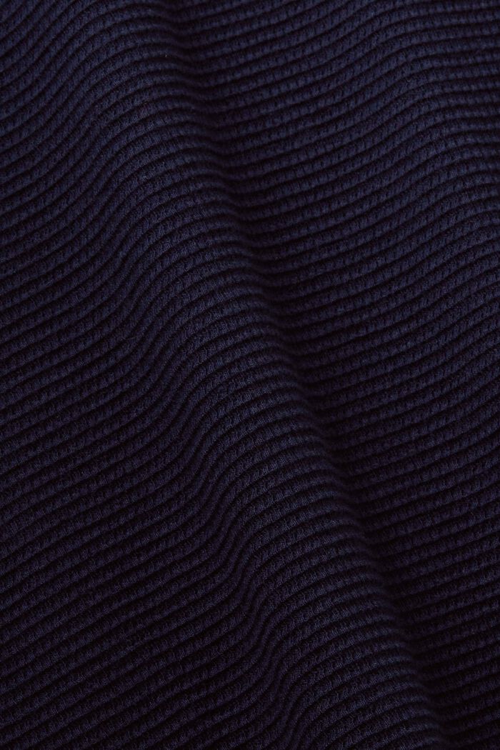 T-Shirt aus Struktur-Jersey