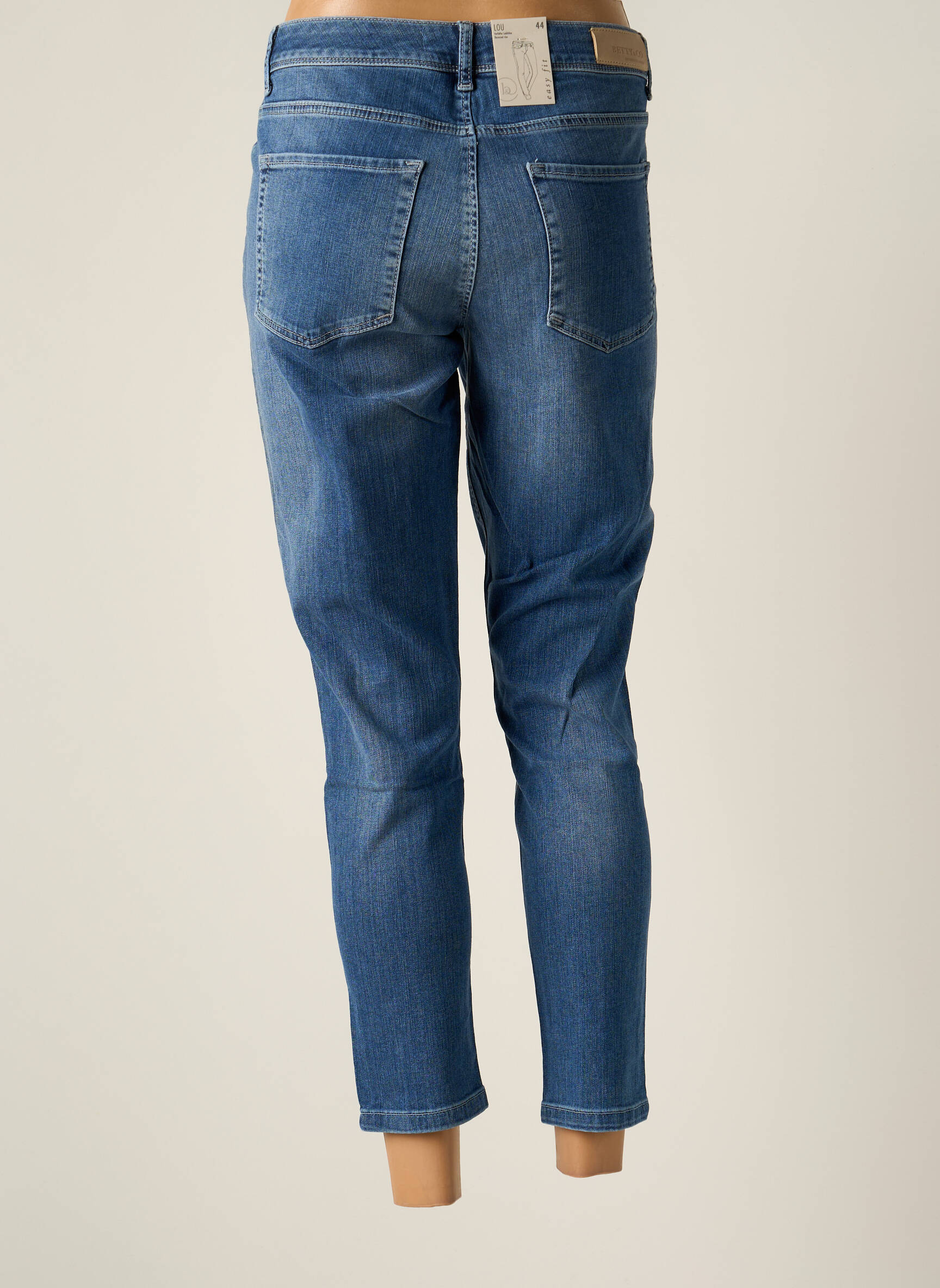 Betty   Co Jeans Coupe Slim Femme couleur bleu