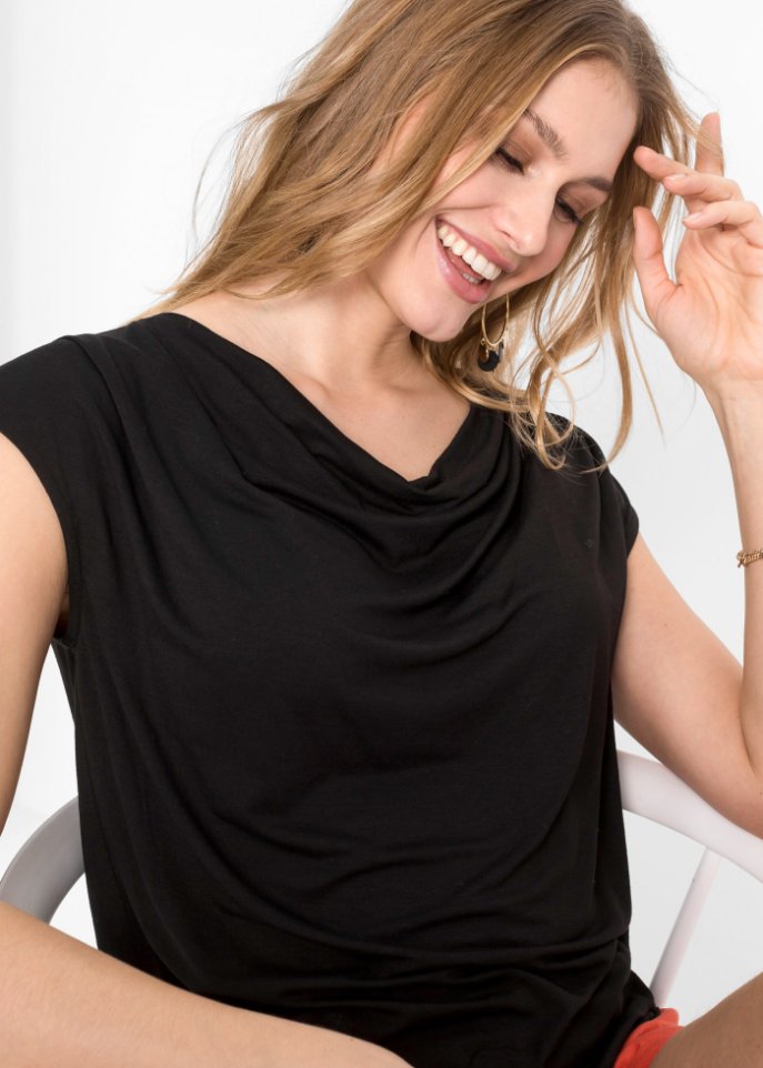 Wasserfall-Shirt