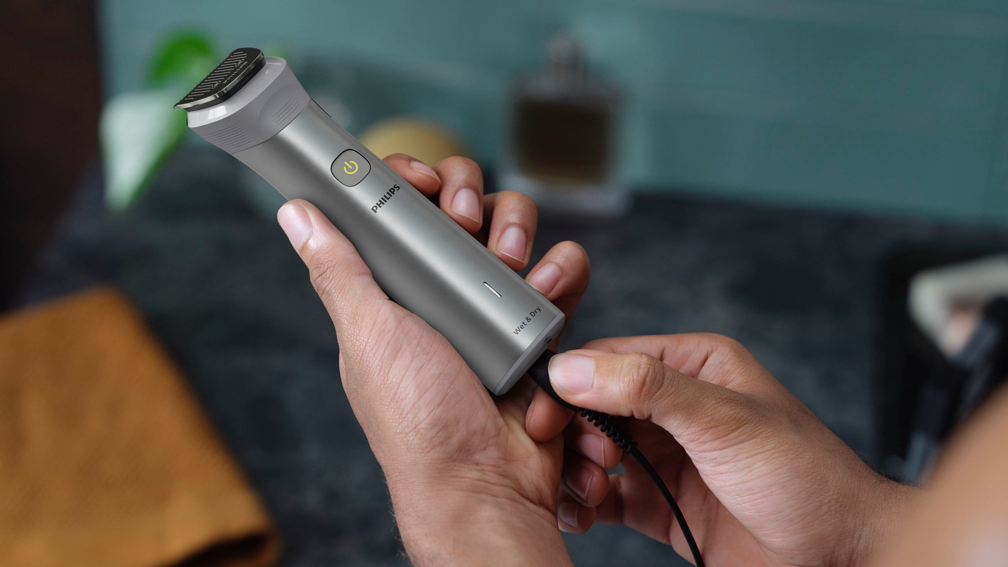 Philips Multifunktionstrimmer Series 5000 MG5940/15, All-in-One Trimmer, 12-in-1 für Gesicht, Körper und Kopfhaare