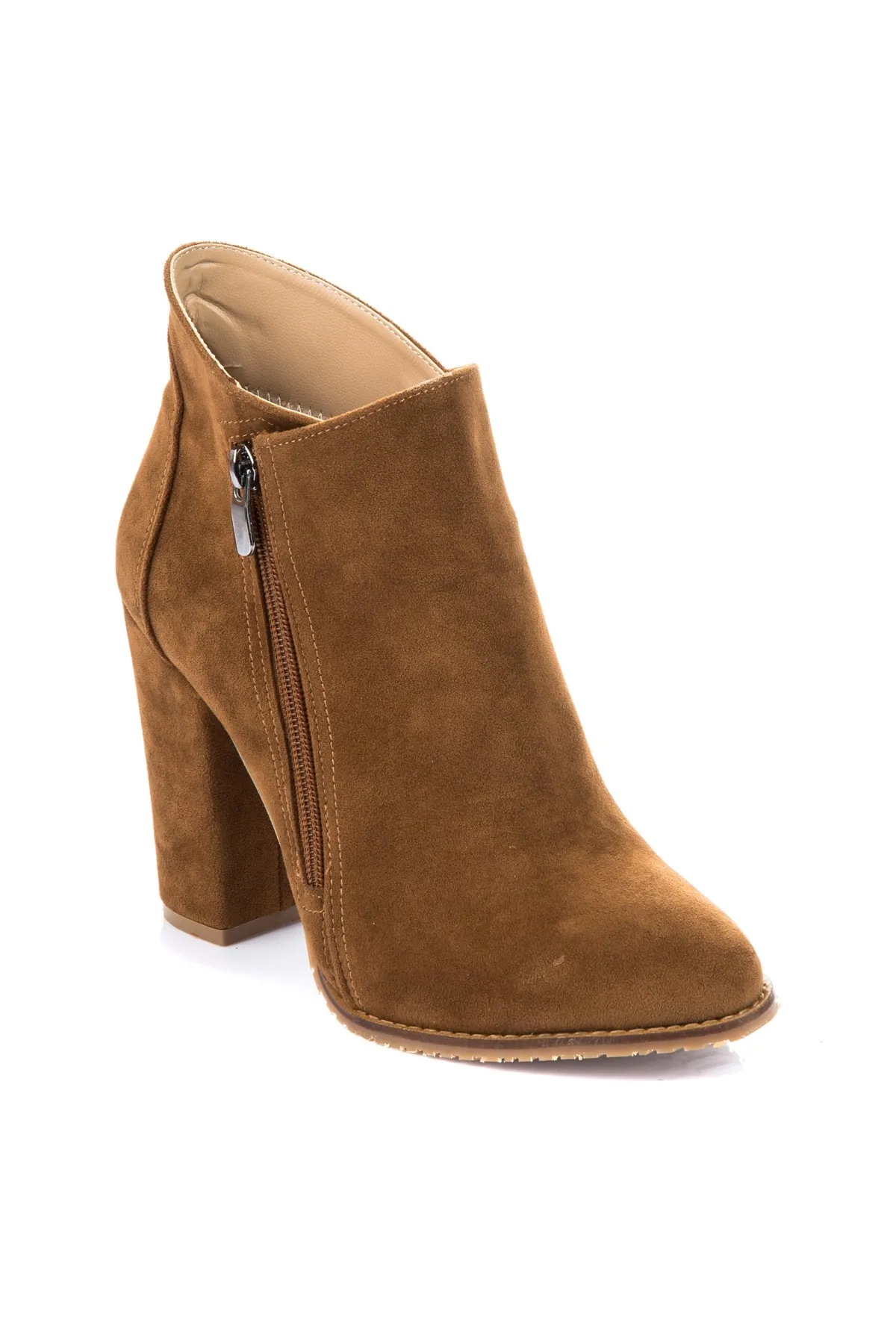 Fox Shoes  Hellbraune Damenstiefel A922640802