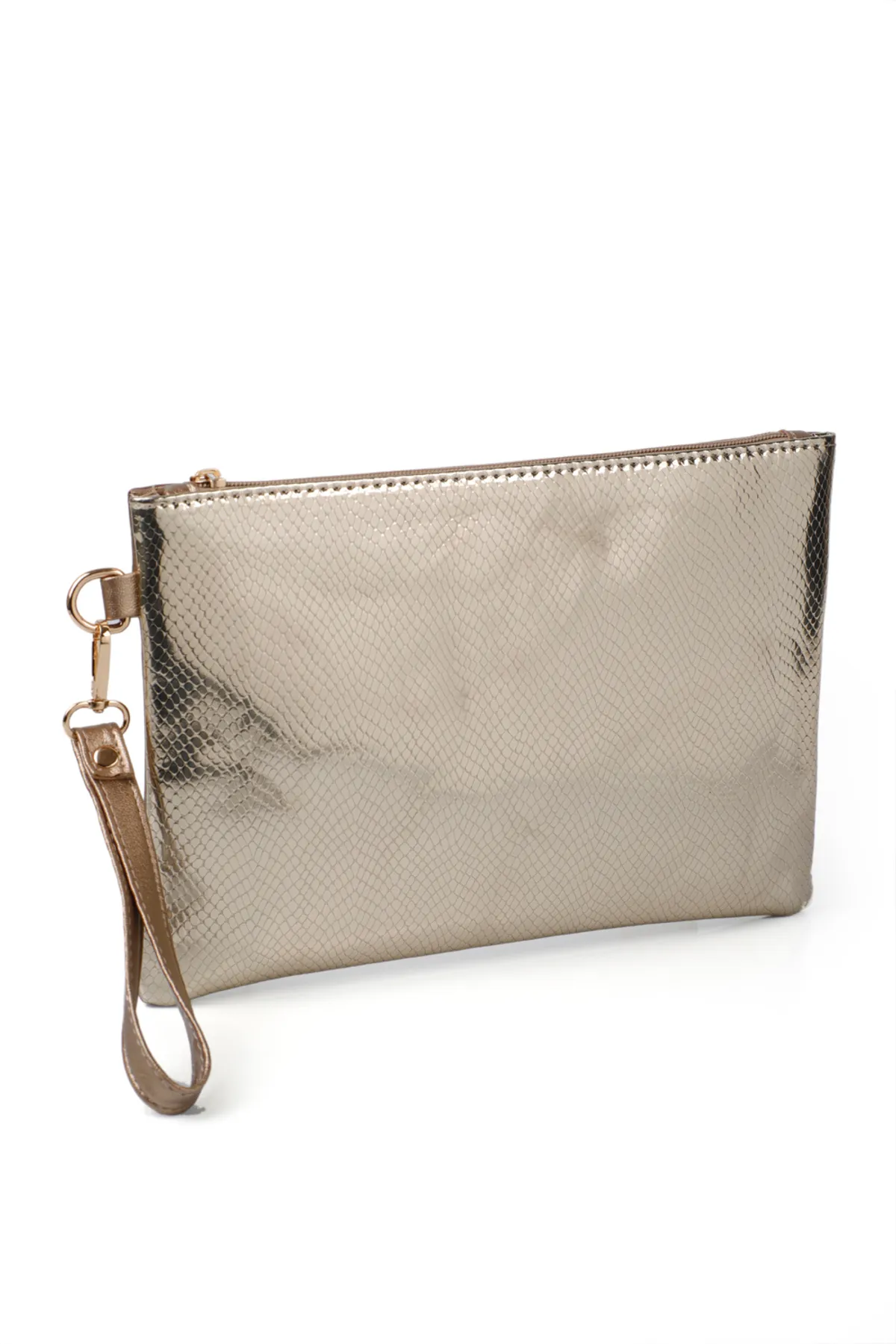 Capone Outfitters  Clutch - Goldfarben - Unifarben
