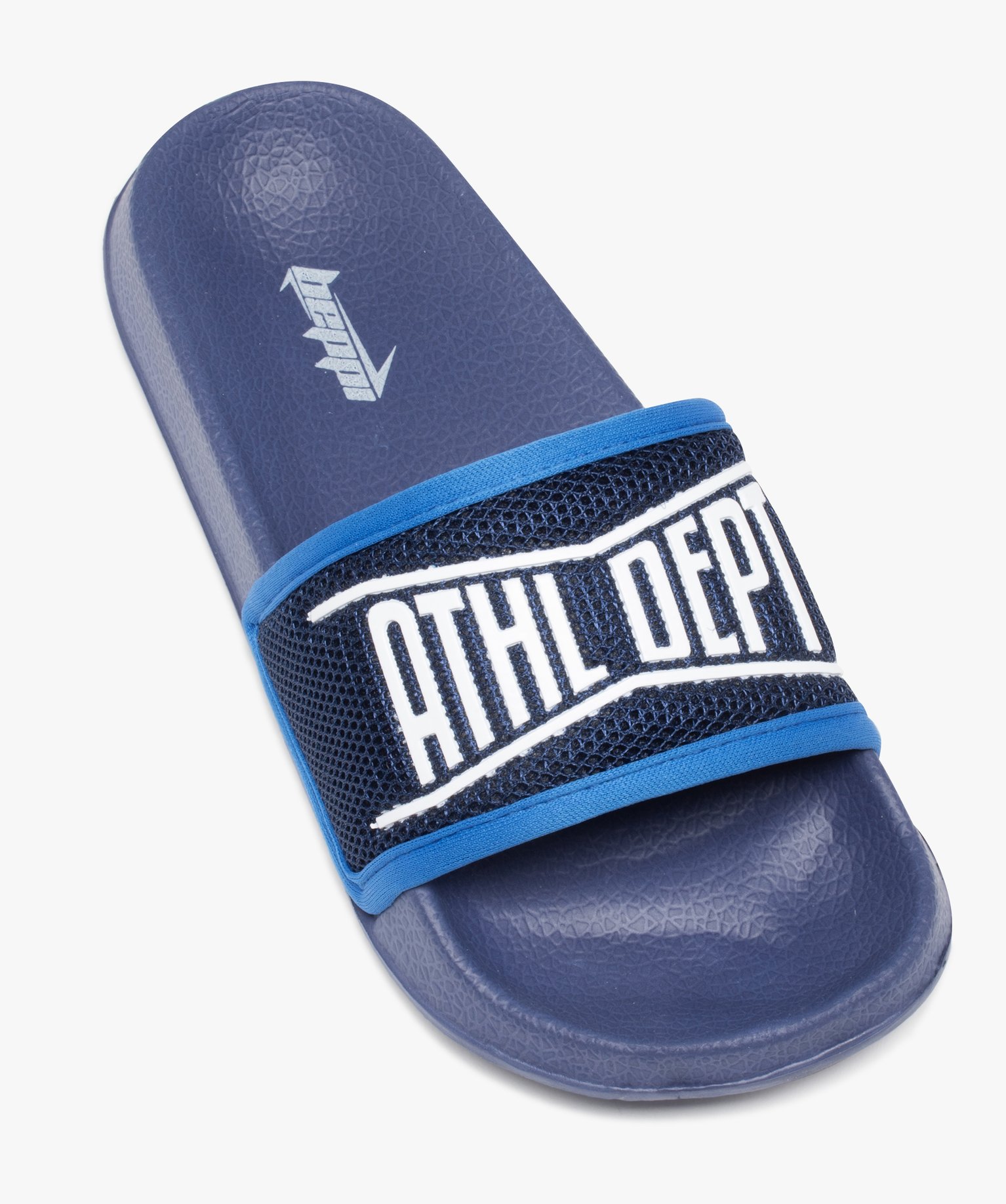 Mules de piscine Garçon extra-légères avec bandeau en mes... bleu | GEMO