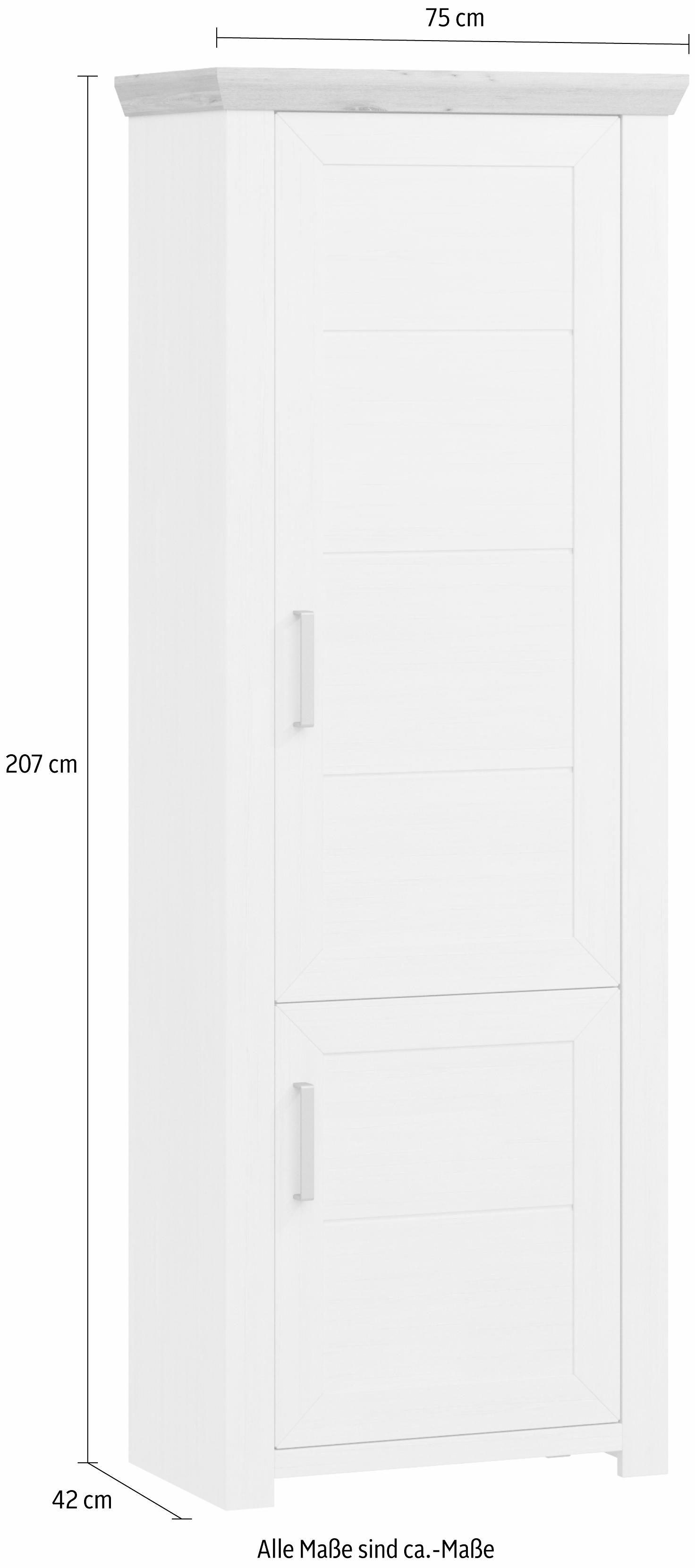set one by Musterring Stauraumschrank york Typ 03, Höhe 207 cm