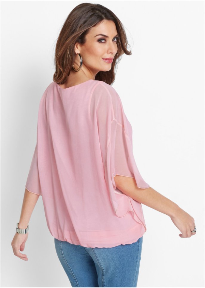 Bluse im Used-Look