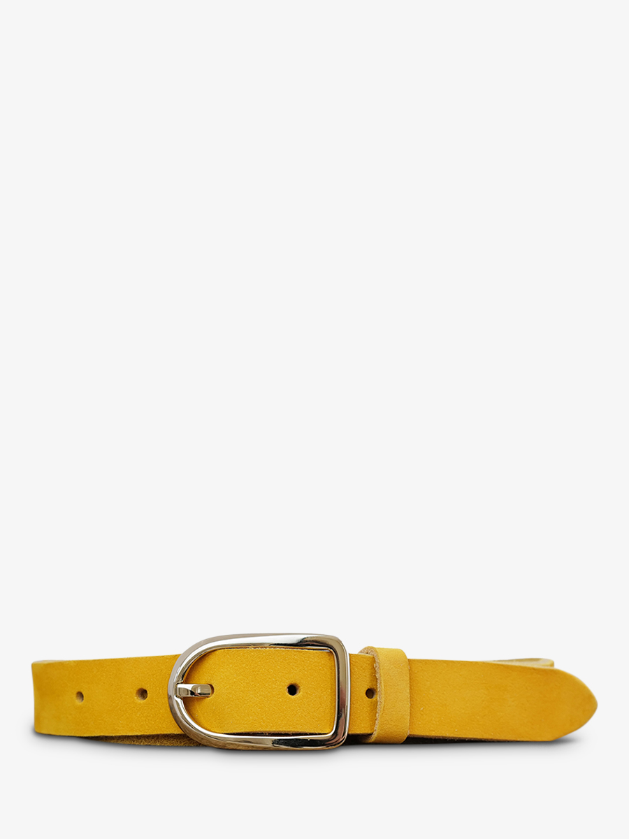 LaCeinture Magnifique Nubuck - 25mm - Safran