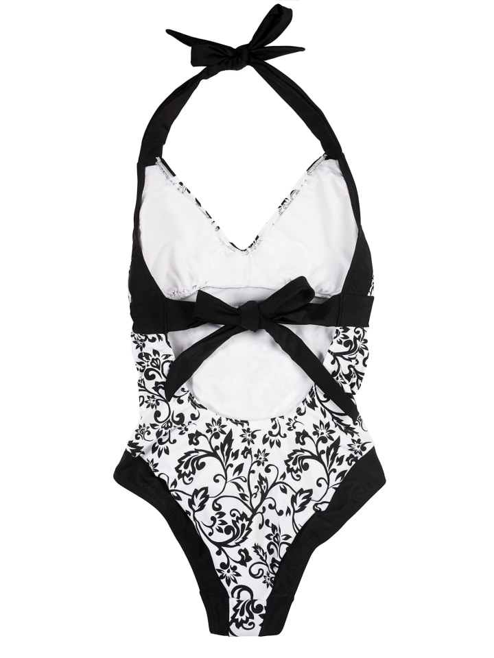 petit amour Umstandsbademode ARI Badeanzug für Schwangere in Schwarz-Weiß  günstig kaufen S Cup B-C
