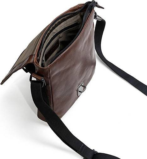 FARMHOOD Memphis Umhängetasche Leder 22 cm