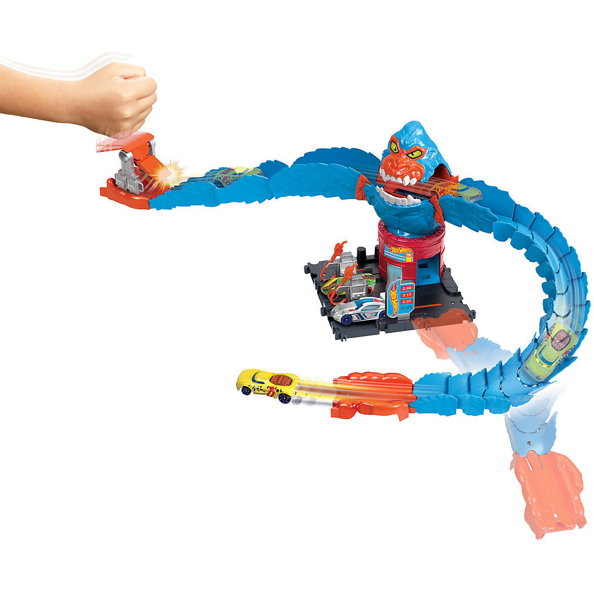 Hot Wheels City Nemesis Lab Gorilla