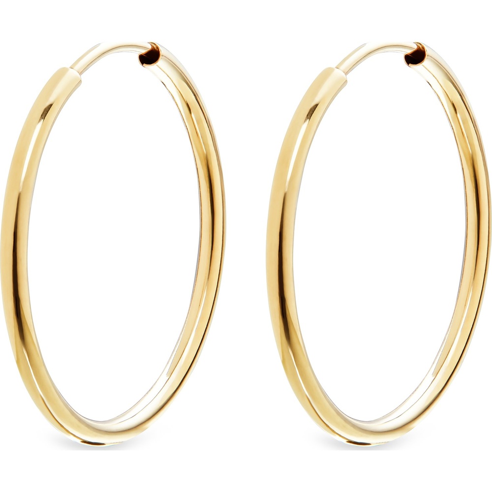 FAVS Créoles 585 Or jaune Boucles d'oreilles
