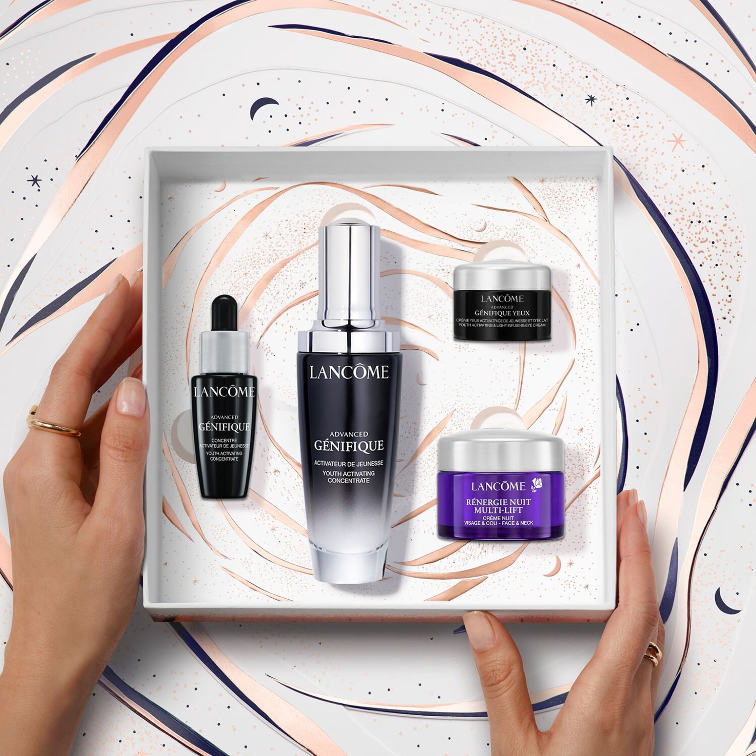 lancôme Advanced Génifique Coffret Soin Visage Anti-Age - 4 Produits