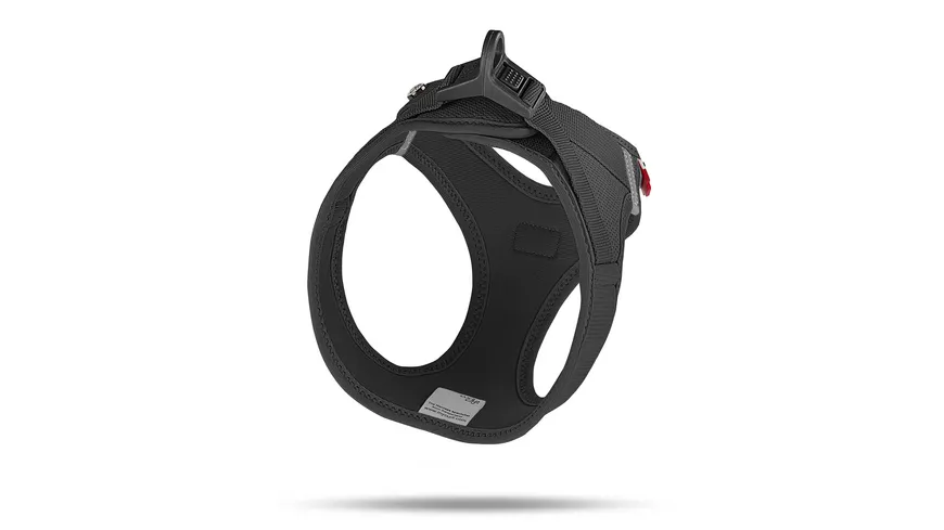 Curli Clasp Vest Geschirr Air-Mesh schwarz S