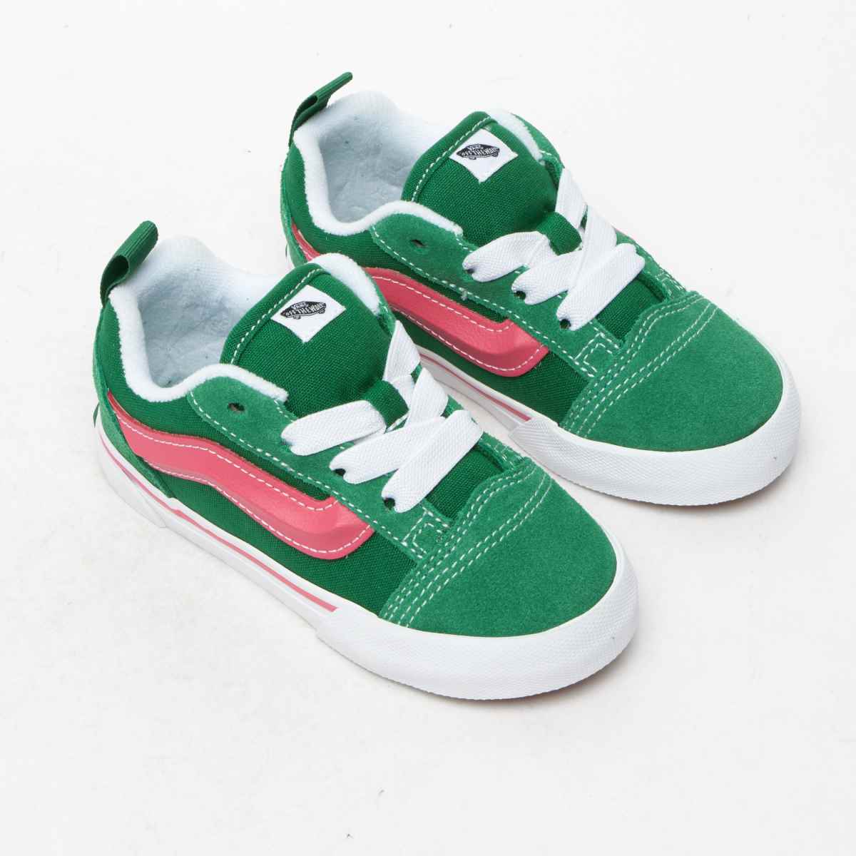 Vans mörkgröna knu skool Girls Junior trainers
