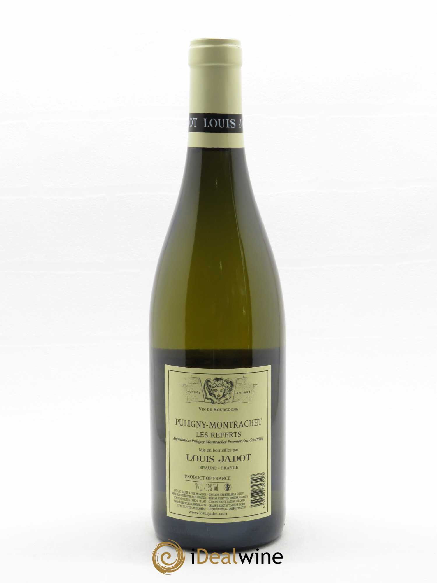 Puligny-Montrachet 1er Cru Les Referts Maison Louis Jadot  2020 - Lot de 1 Bouteille