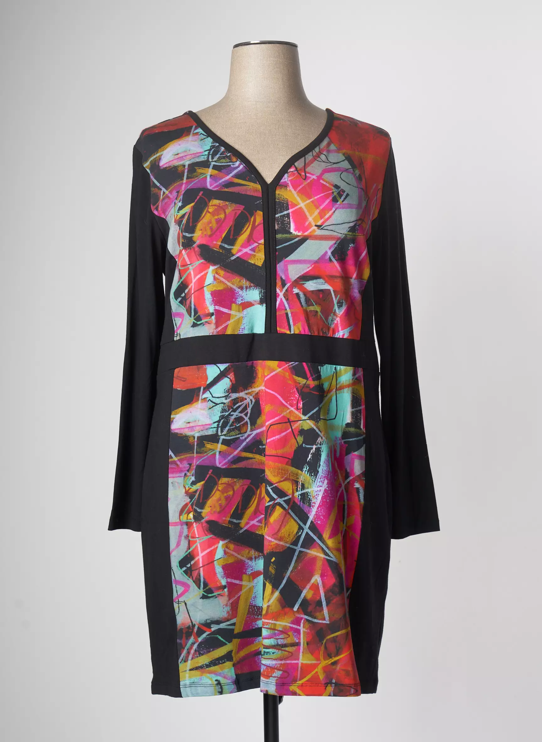 Dolcezza Robes Mi Longues Femme couleur noir