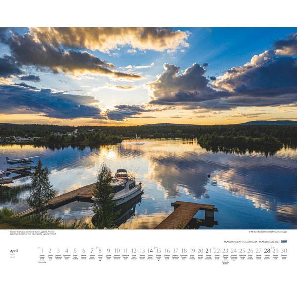 SCHÖNHEIT DES NORDENS 2024 - WANDKALENDER - Kalender