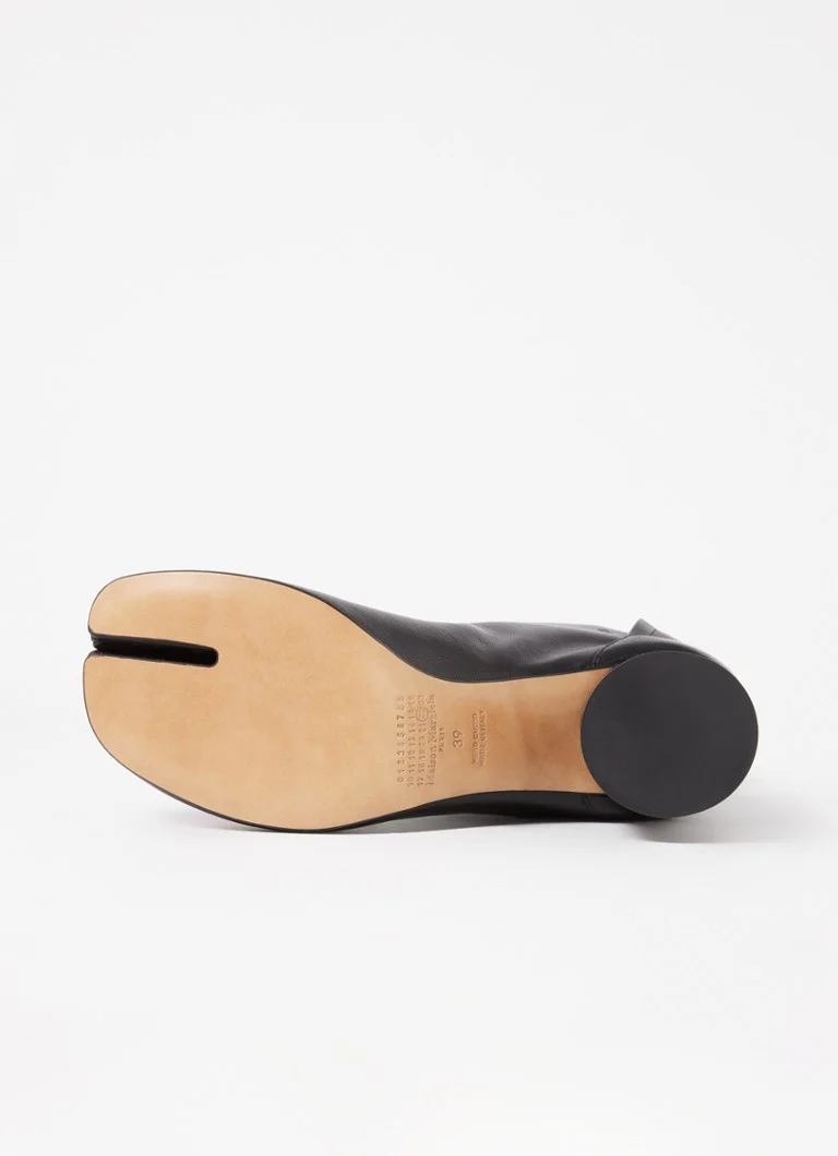 Botine din piele Maison Margiela Tabi