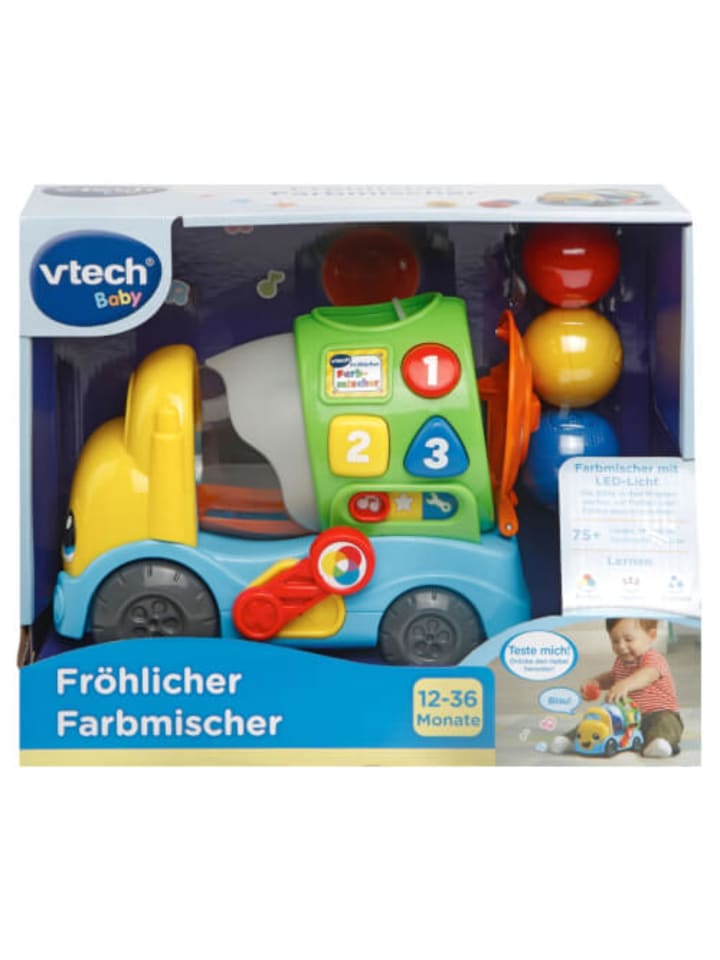vtech Spielzeugfahrzeug Fröhlicher Farbmischer, 12 Monate - 3 Jahre günstig kaufen onesize