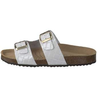 Geox Brionia Pantolette in weiß