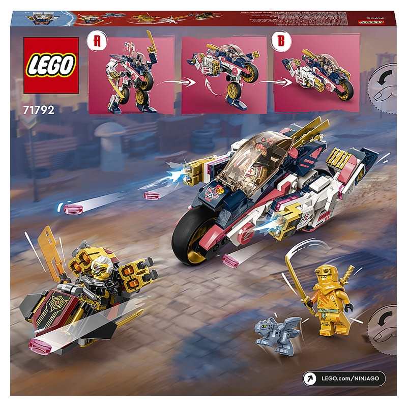 71792 Le robot bolide transformable de sora, LEGO Ninjago