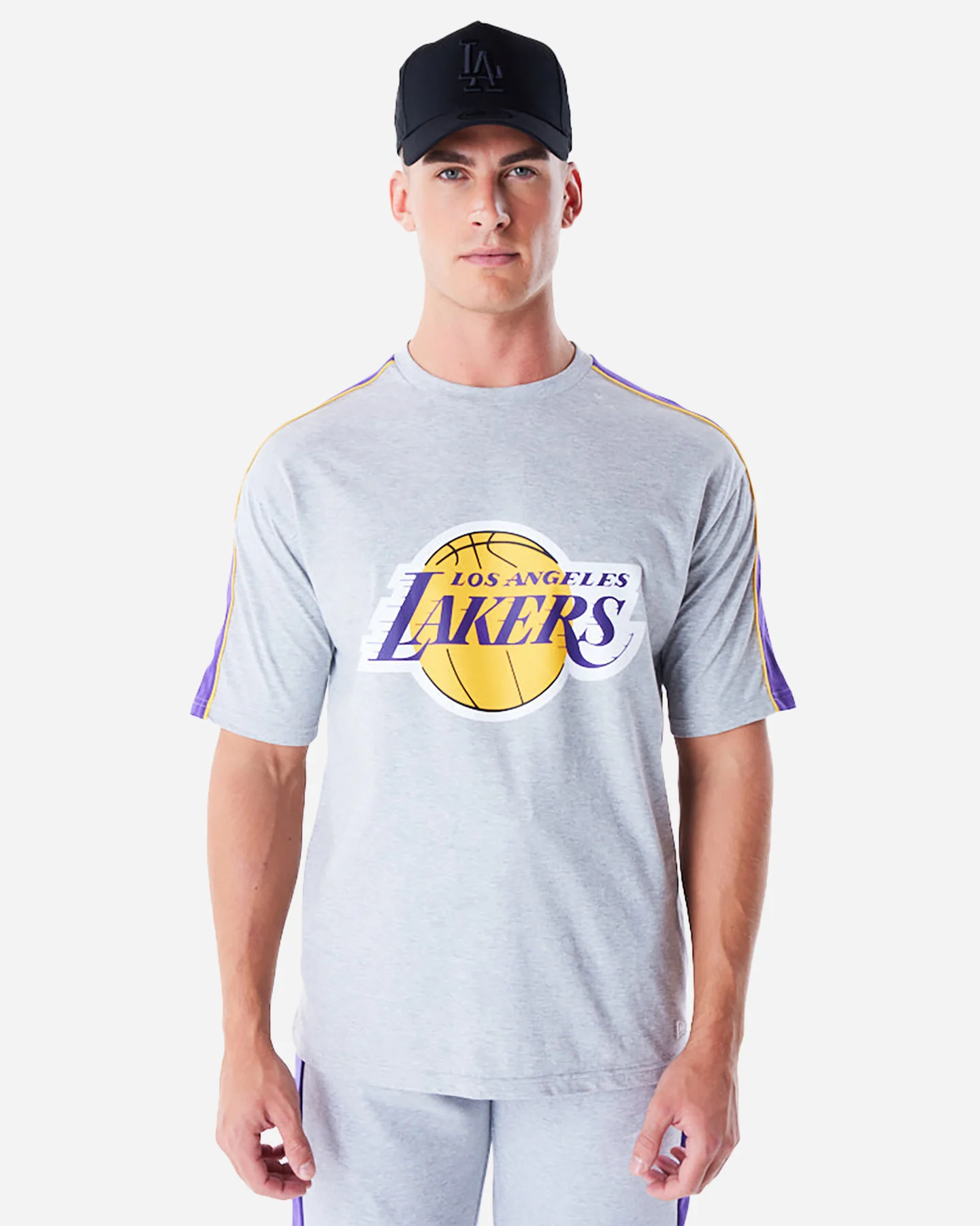 Basketbalové oblečenie New Era Panel Os Lakers M 60564798