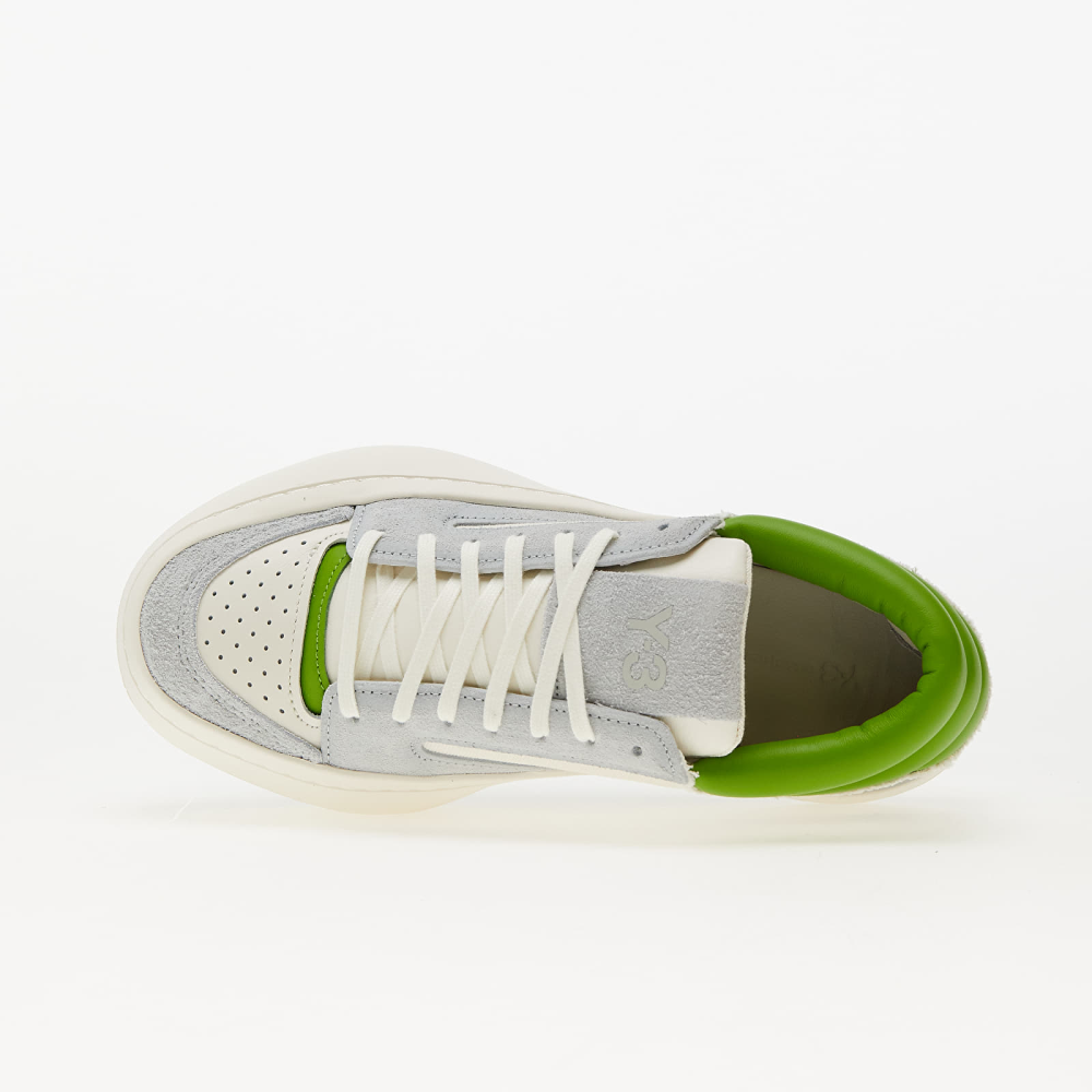 Y-3 Centennial Lo Off Wonder Silver Team Rave Green IG0797 / weiss