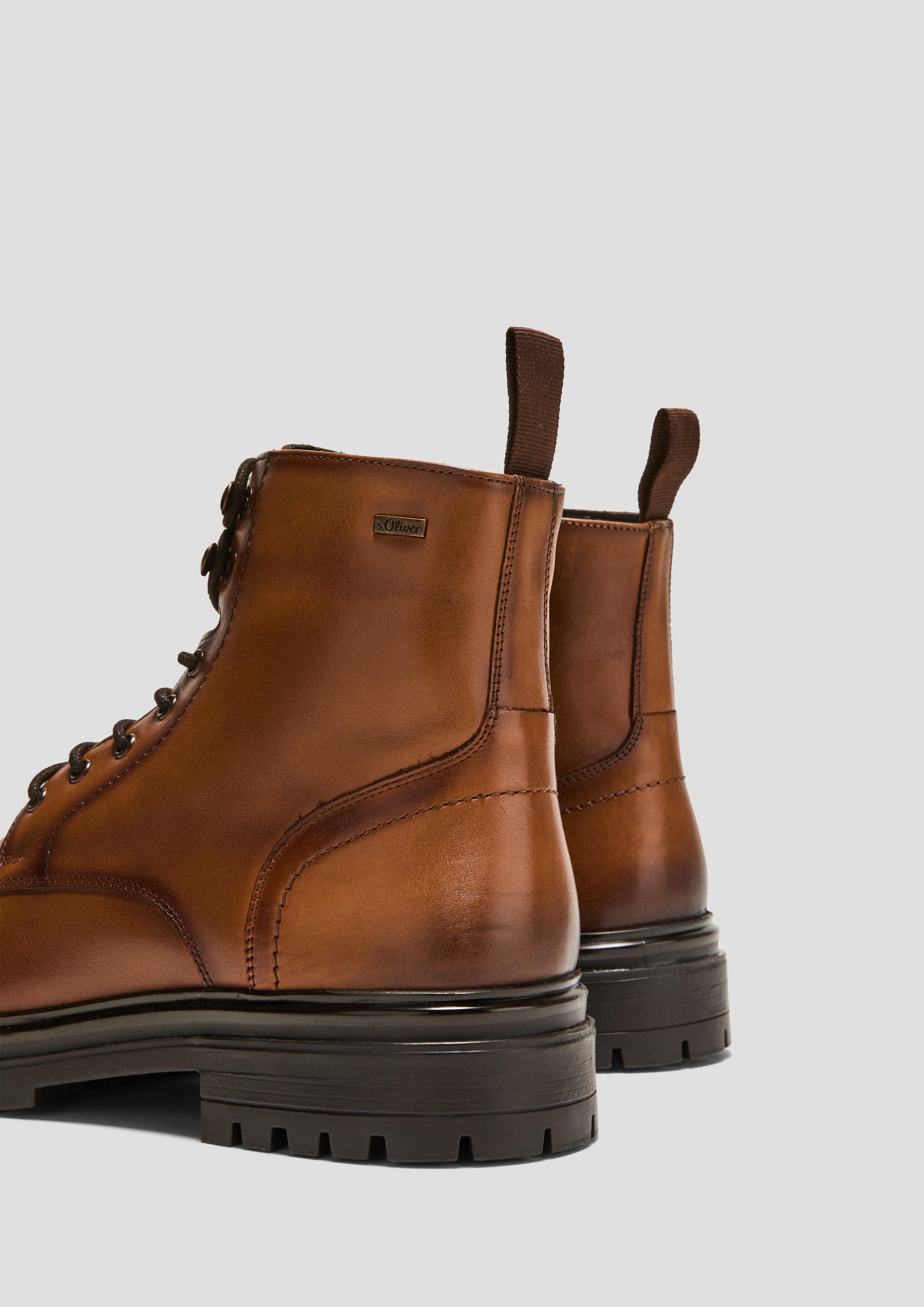 Boots aus Rindsleder  6008631-305
