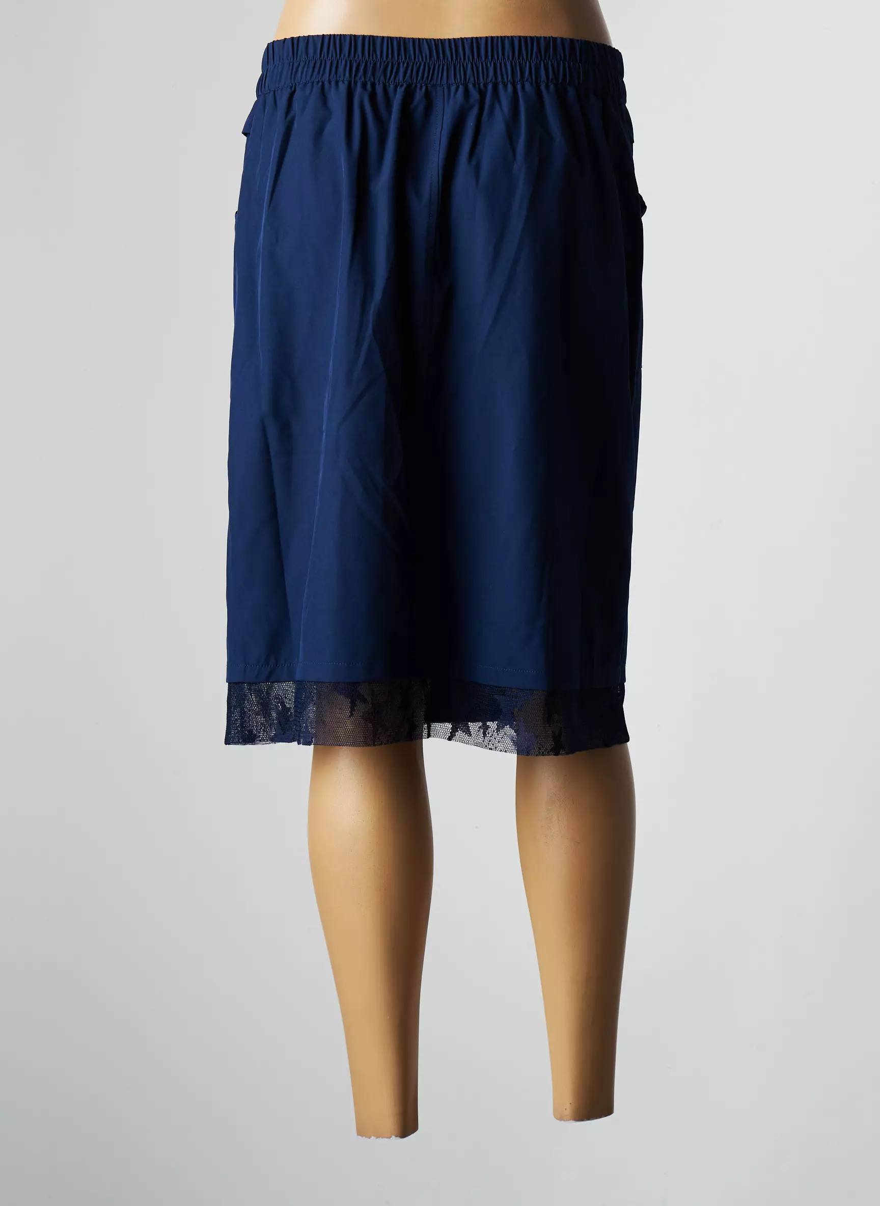 Griffon Jupes Mi Longues Femme couleur bleu