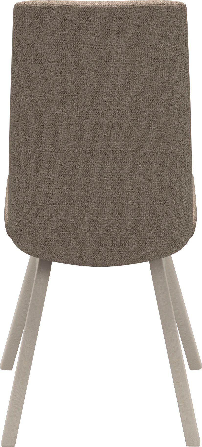 Stressless® Polsterstuhl Laurel, Low Back, Größe M, mit schräggestellten Beinen in Eiche gekalkt