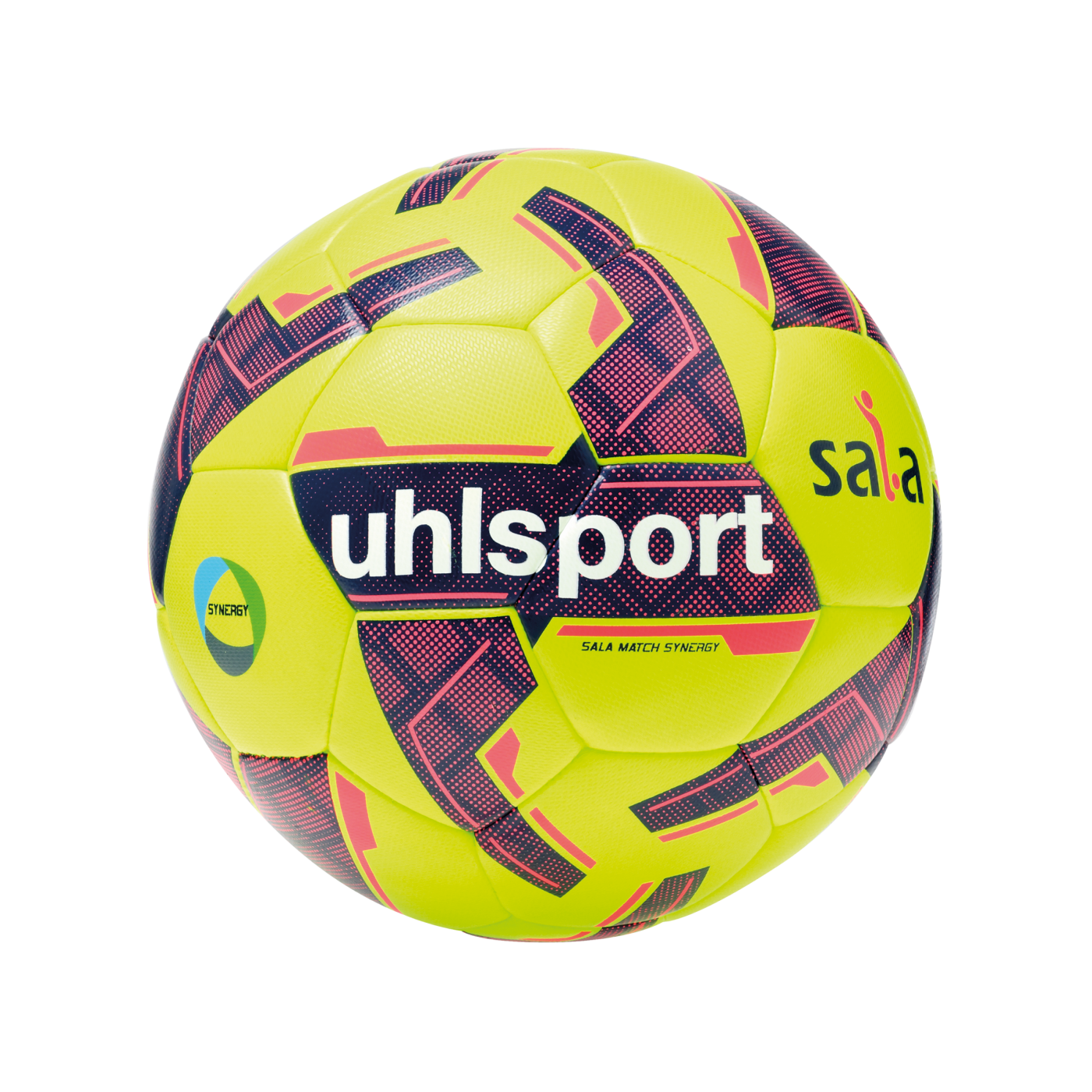 Uhlsport Sala Synergy Trainingsball Gelb Blau F01