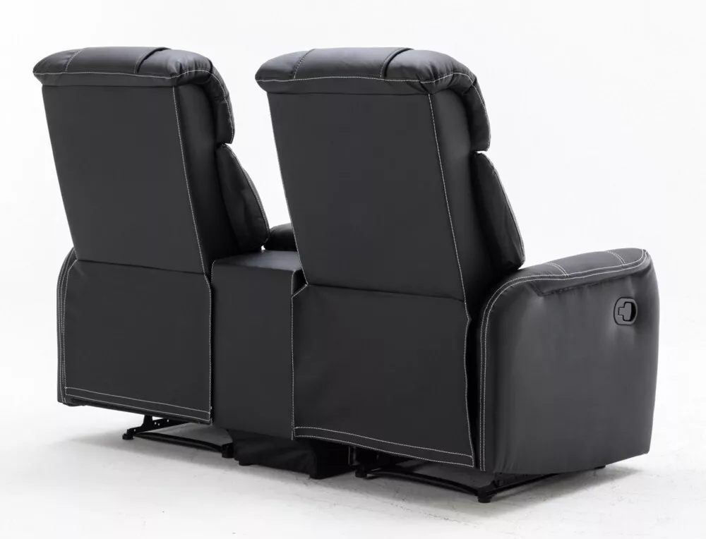 Happy Home Happy Home Home Cinema 2-Sitzer mit Getränkehalter & Ablagefach
