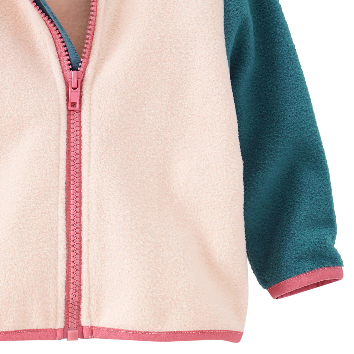 Baby Fleecejacke mit Stehkragen