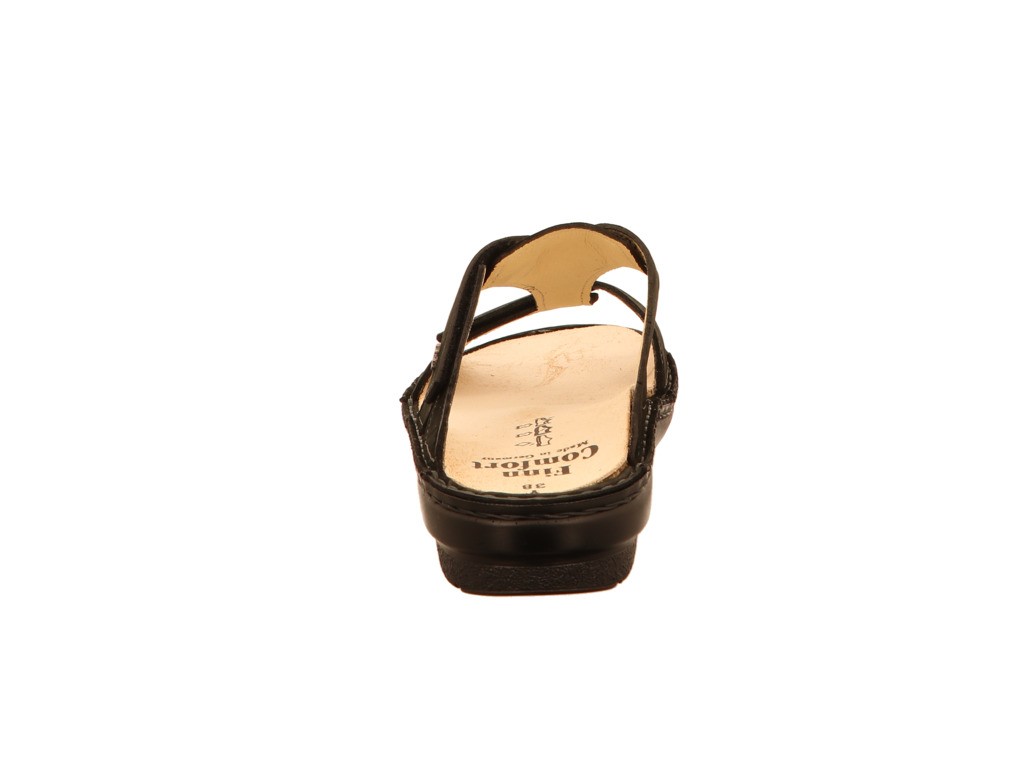 FINN COMFORT Pantoletten schwarz Finn Verin schwarz Nubuk