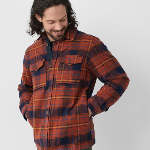 ÖVIK LITE PADDED SHIRT M Herren - Übergangsjacke