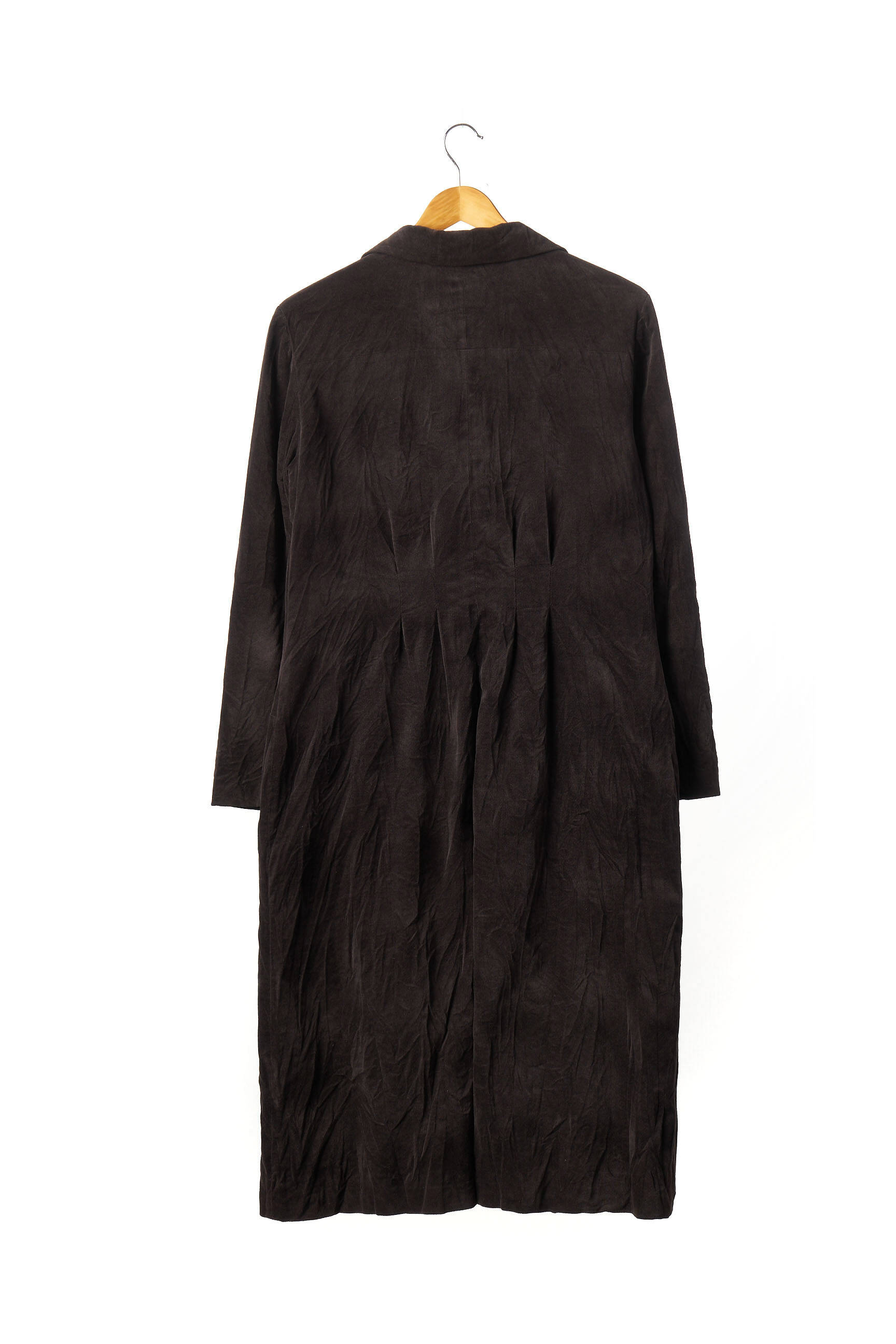 Sans Marque Manteaux Longs Femme couleur marron