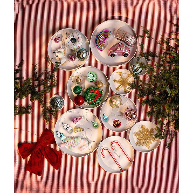 Home Julekule 16-pk Candycane Lane