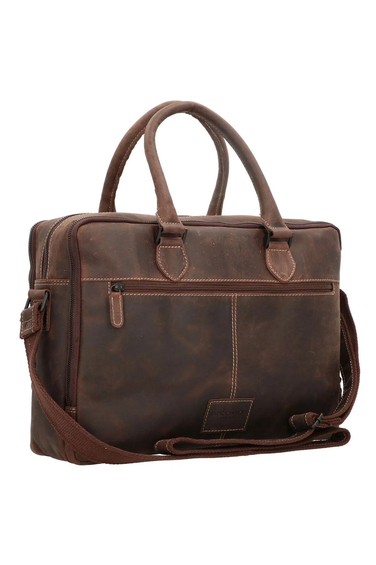 Jack Kinsky  Baltimore 7 Aktentasche Leder 39 cm