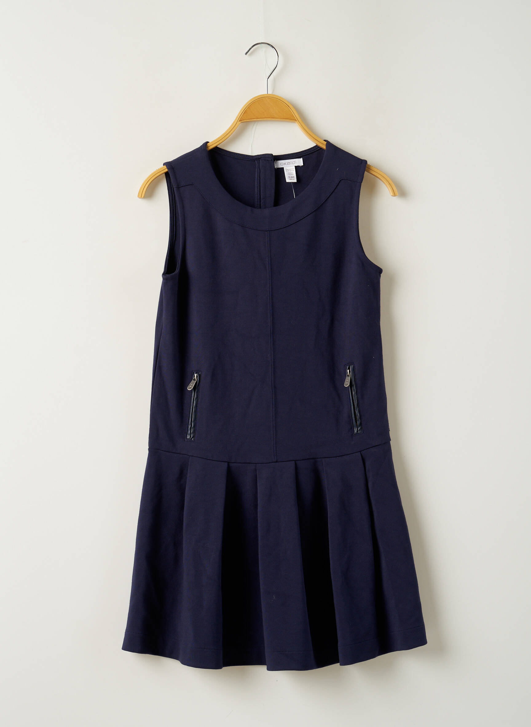 Okaidi Robes Mi Longues Fille couleur bleu