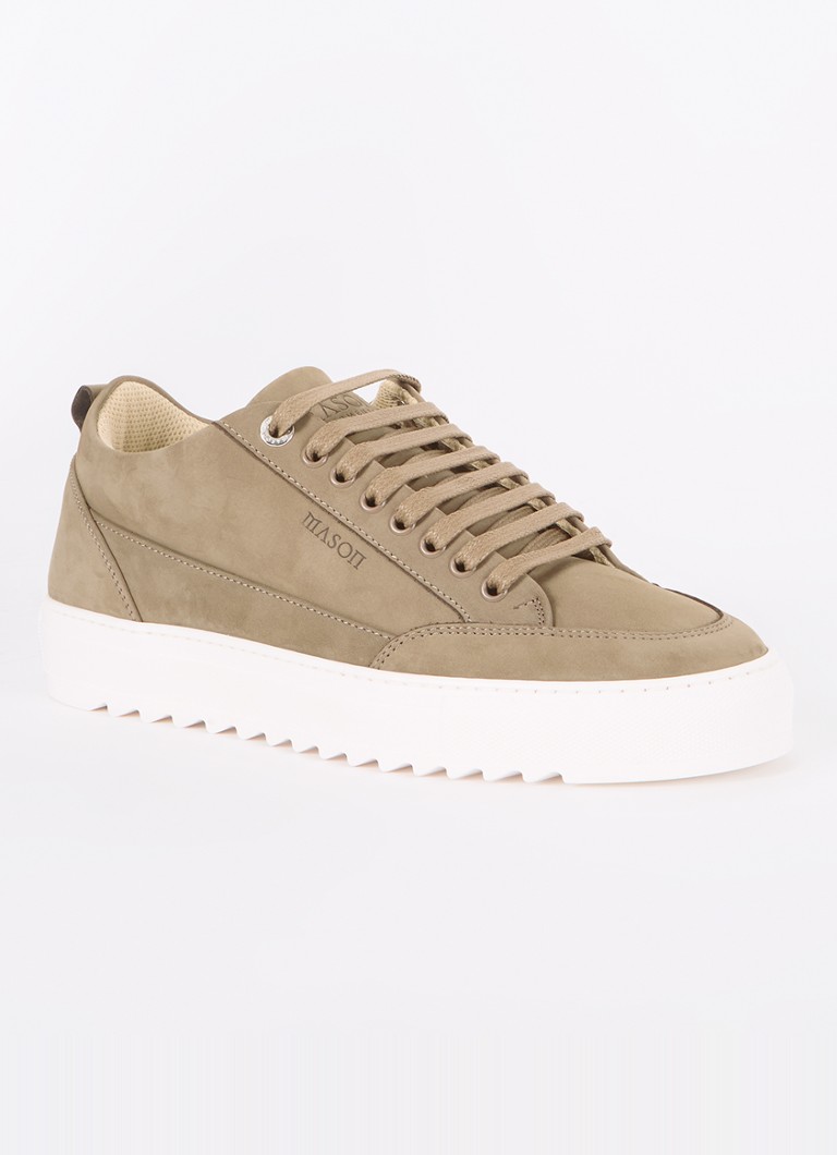 Mason Garments Tia sneaker made of suede with logo