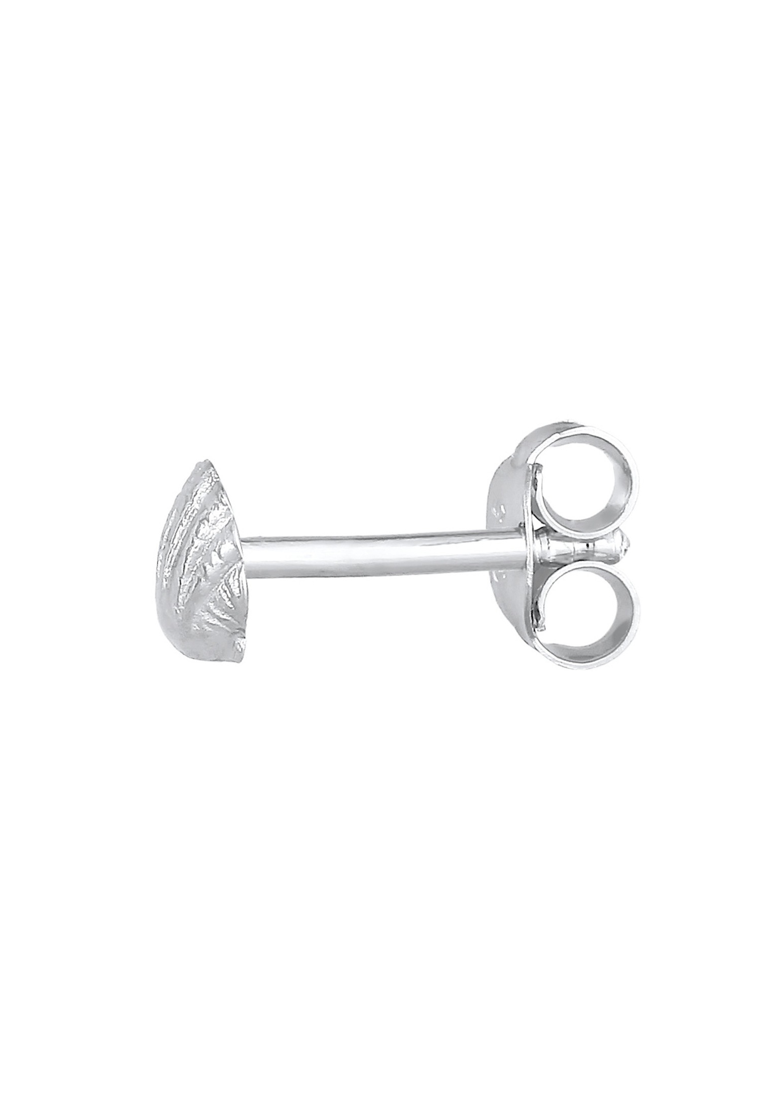Orecchini a perno da donna Elli con conchiglie, pezzo unico in argento sterling 925