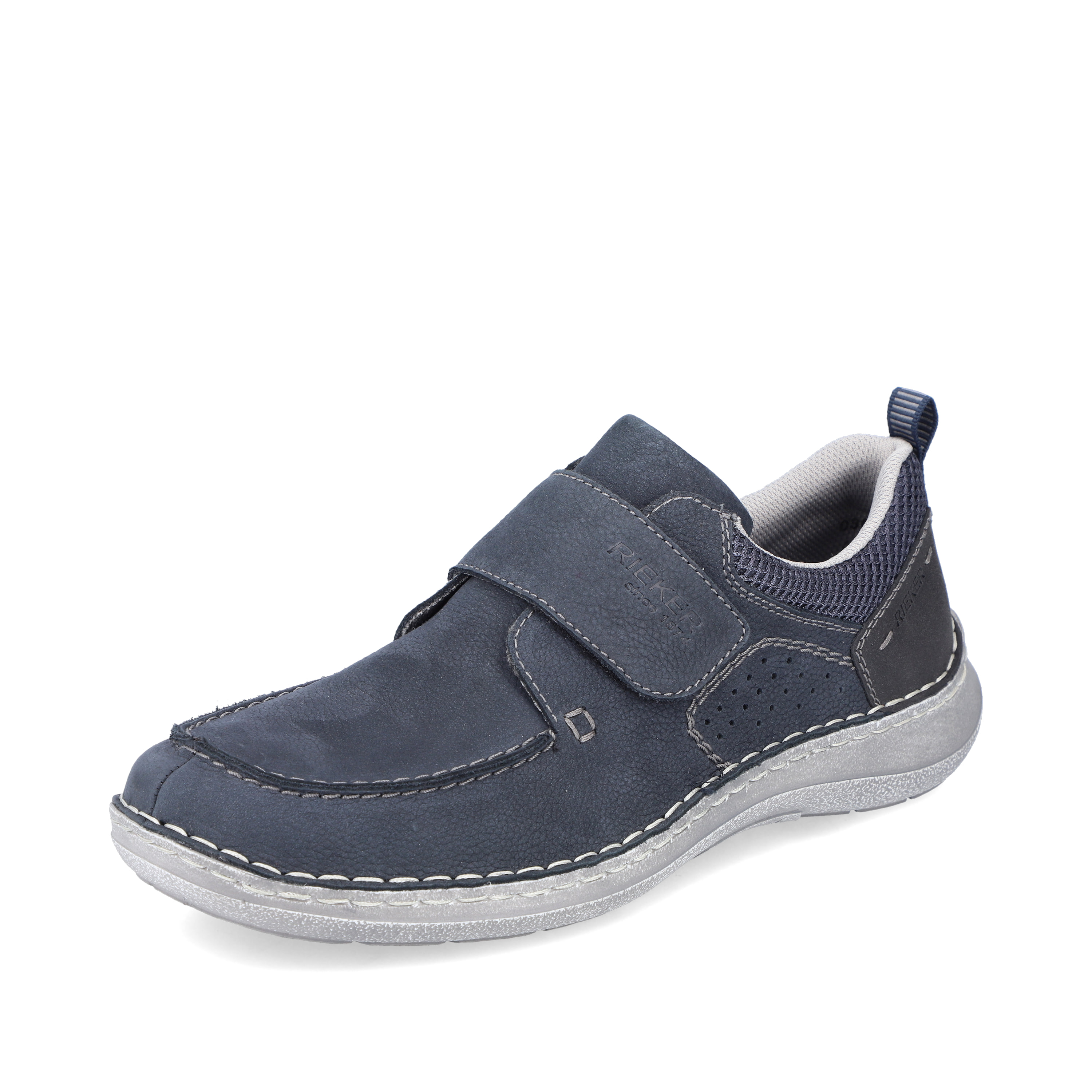 Rieker Herren Slipper schieferblau
