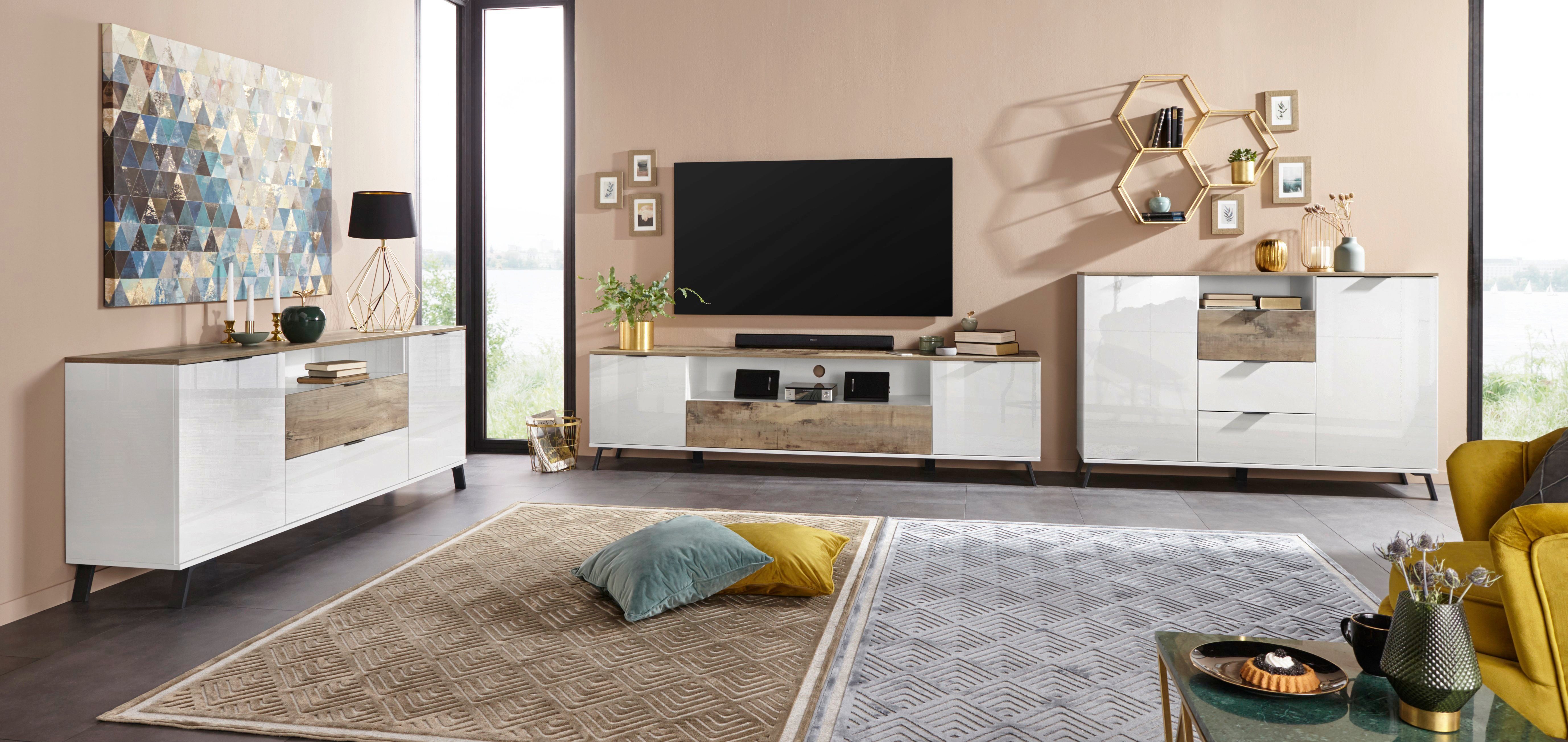 KITALY TV-Board CASANOVA, Breite ca. 220 cm