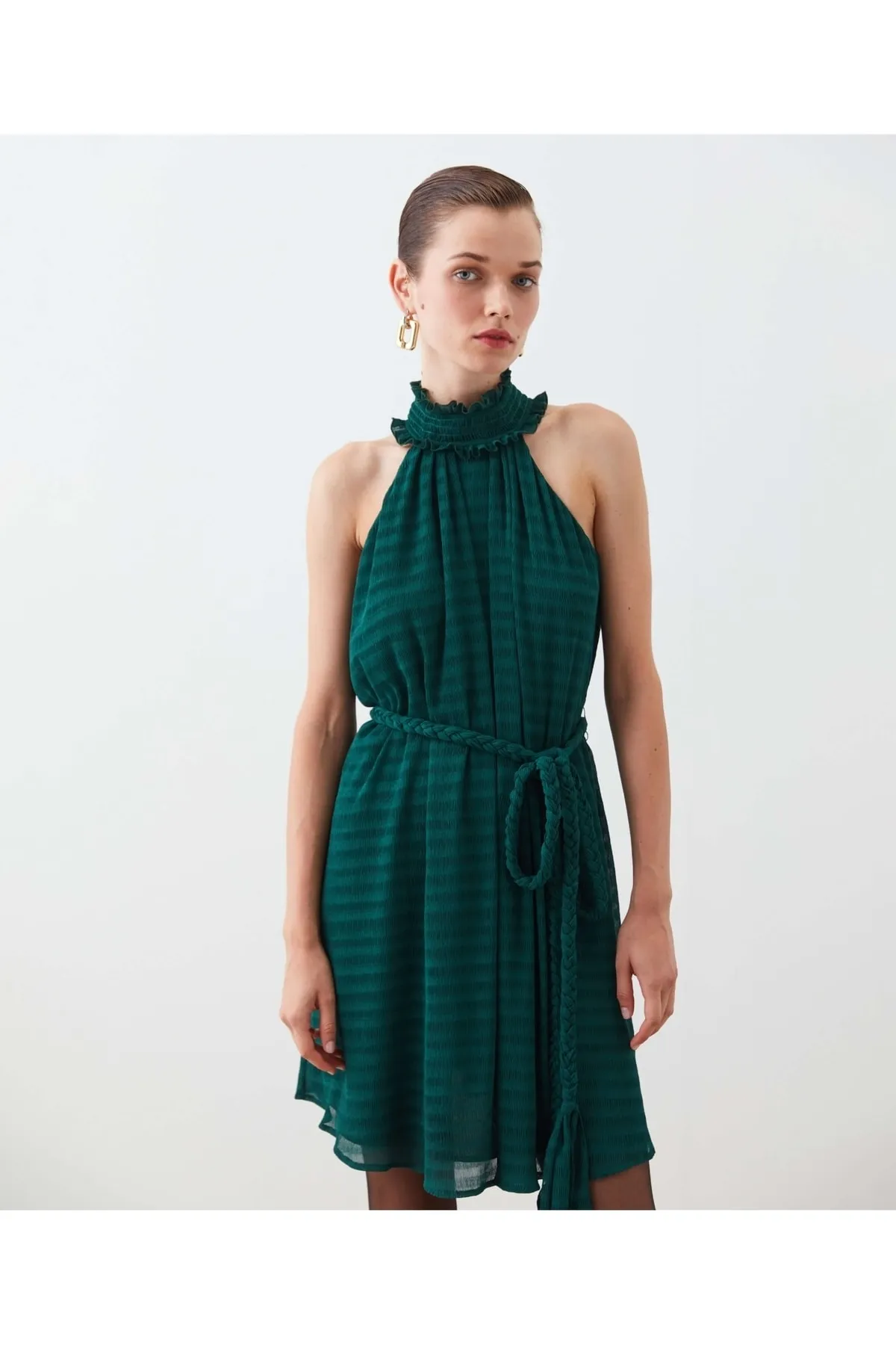 İpekyol  Kleid mit Seilgürtel