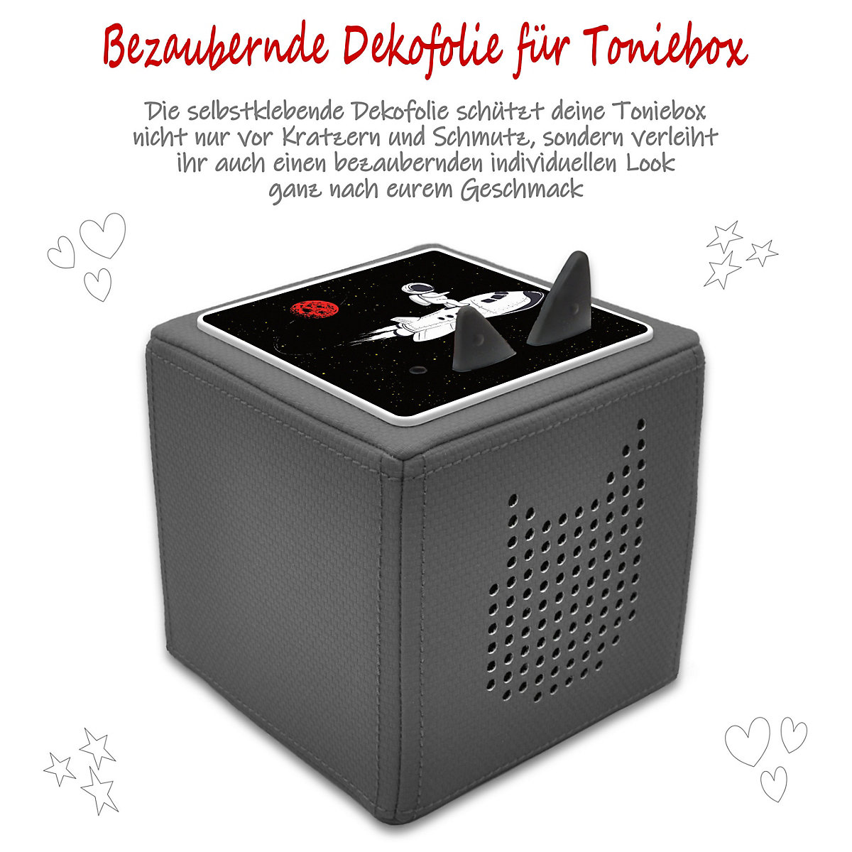 Schutzfolie für Toniebox, Dekofolie für Toniebox, Toniebox Aufkleber