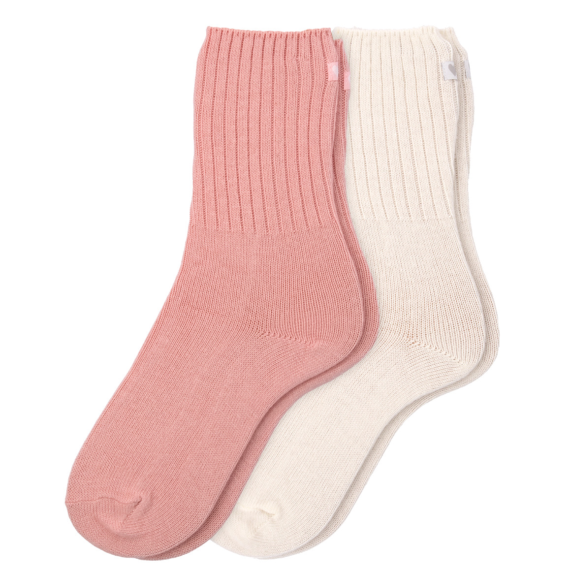 2 Paar Damen Socken mit Wolle