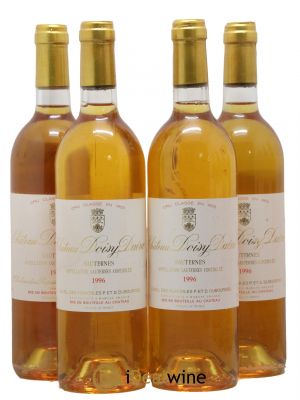 Château Doisy Daëne 2ème Grand Cru Classé  1996 - Lot de 4 Bouteilles