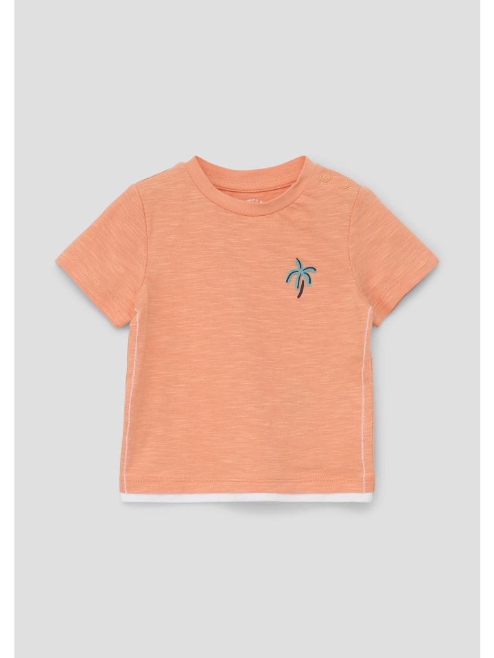 s.Oliver T-Shirt kurzarm in Orange günstig kaufen