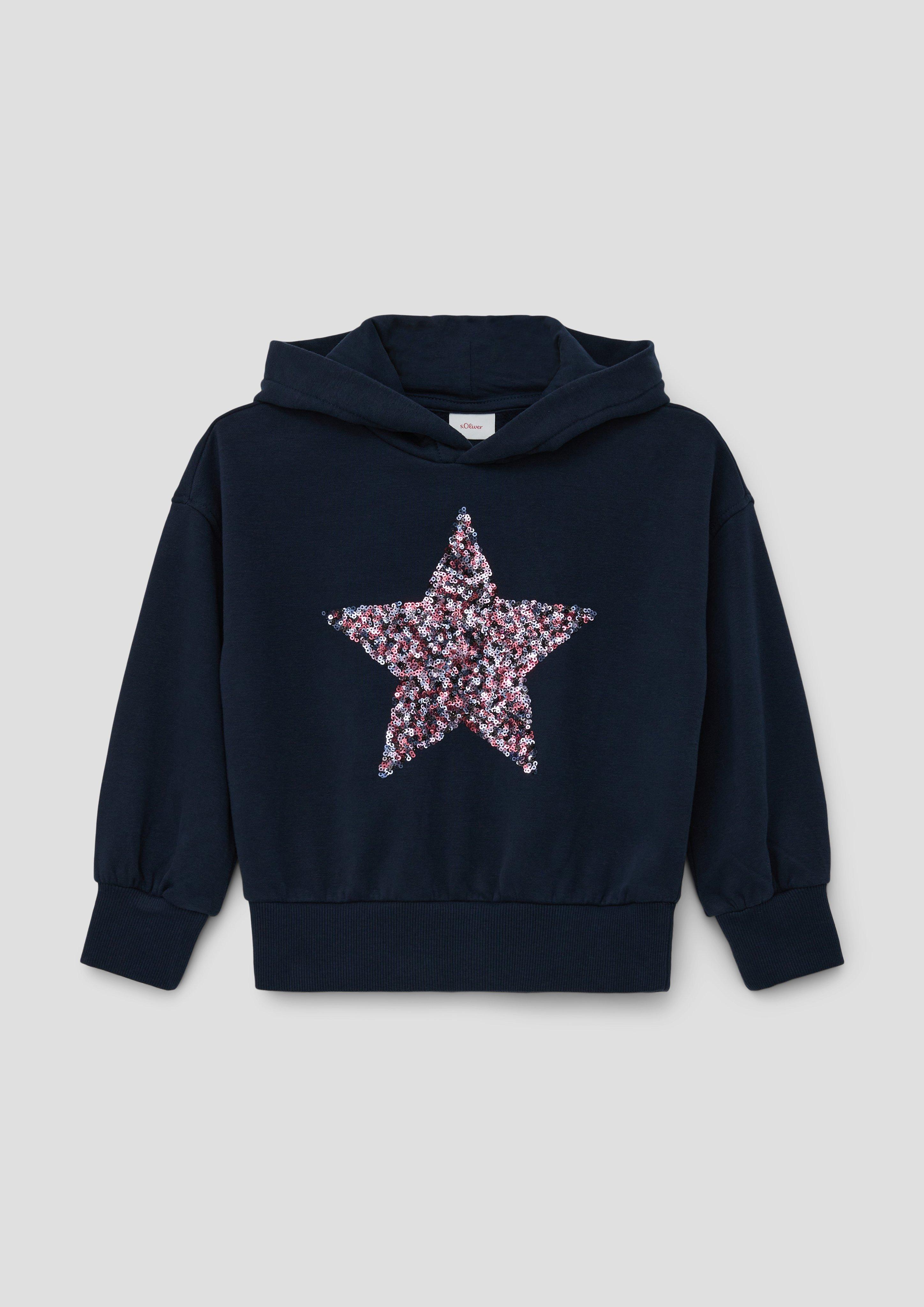 Sweatshirt mit Pailletten-Stern  2137360-5952