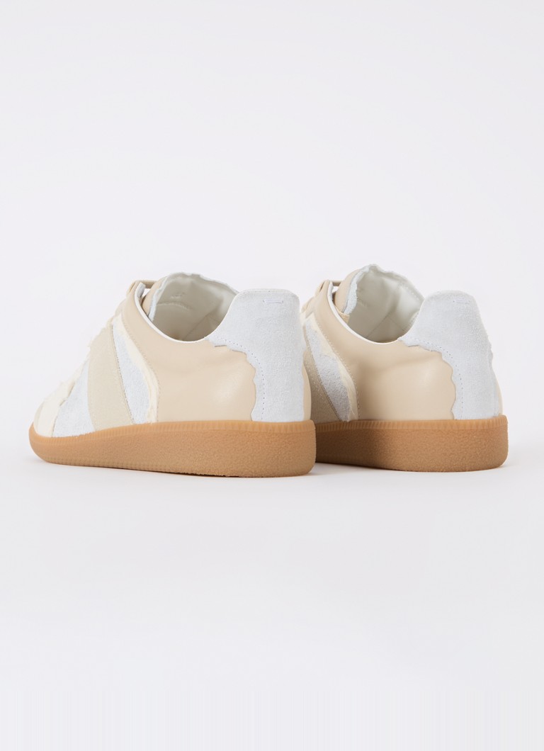 Maison Margiela Replica Inside Out cipő báránybőrből, velúr részletekkel