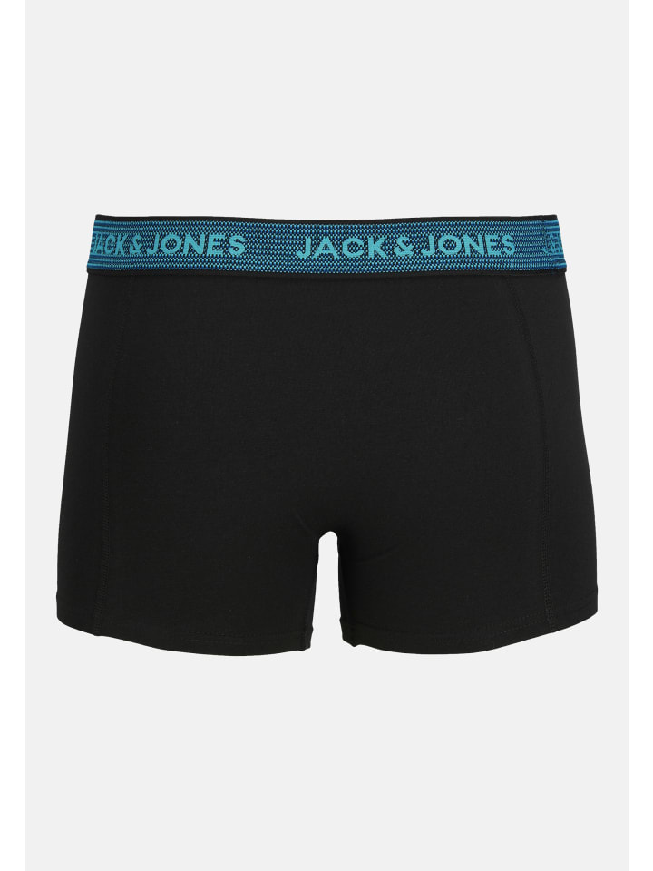 Jack & Jones Boxershorts 'WAISTBAND' in dunkelgrau günstig kaufen